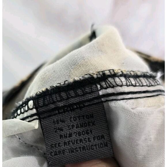 Tripp NYC Pants Womens 7 Leopard Cheetah Skinny Y2K Daang Goodman Goth Scene - Picture 9 of 12